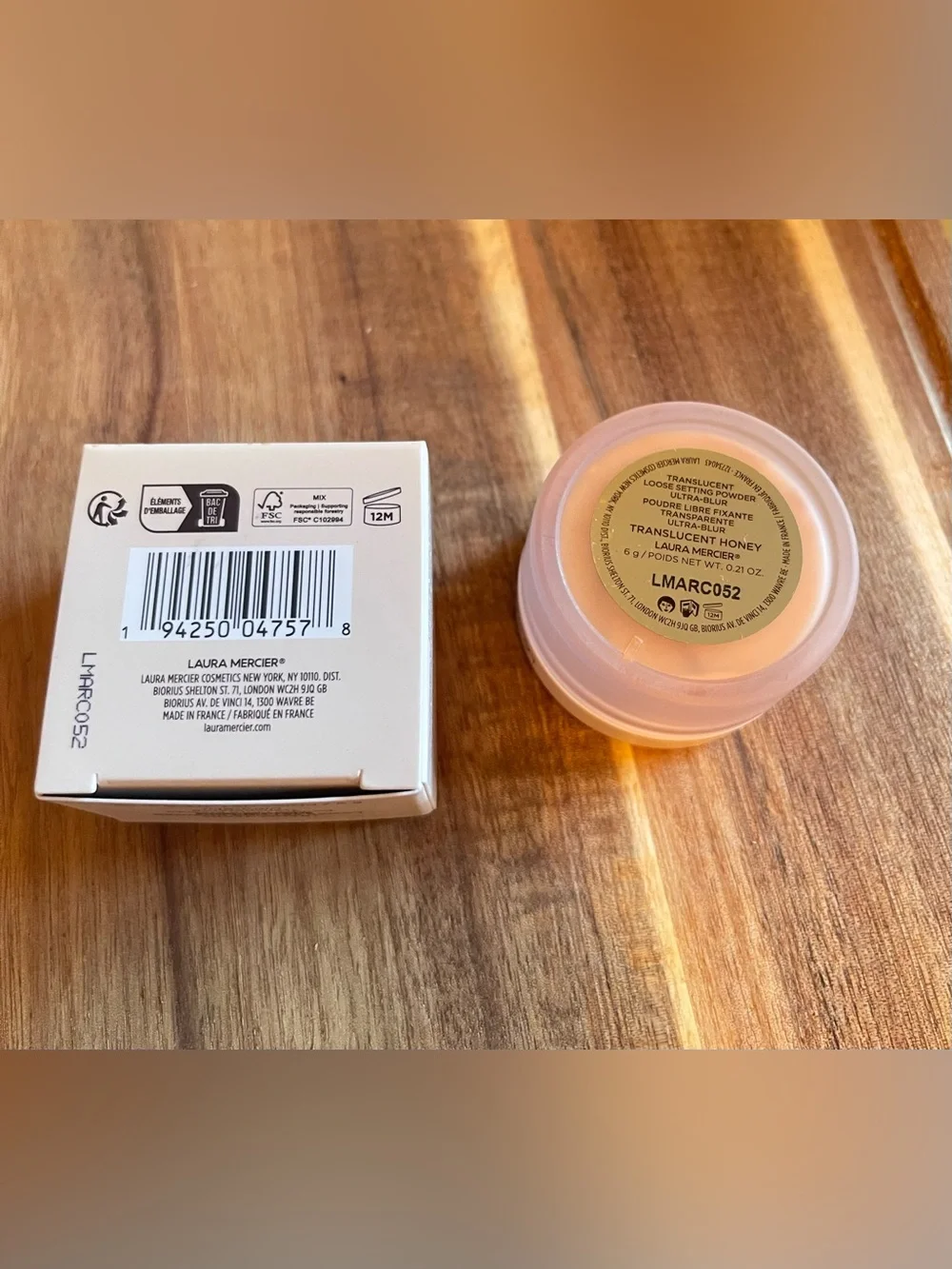 New Laura Mercier Translucent Loose Setting Powder 0.21oz msrp $48